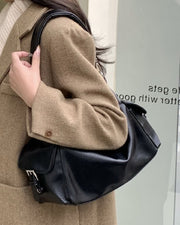 NURO Women's Large PU Shoulder Bag Minimalist Soft Casual Hobo Bag