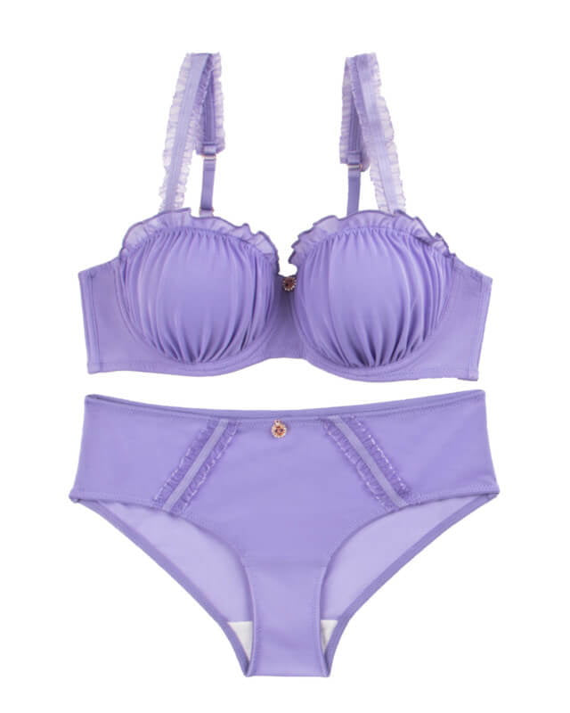 NURO Women's Lifting Underwire Push-Up Bra with Wrinkle Design, Anti-Sagging and Sexy Pure Desire Style