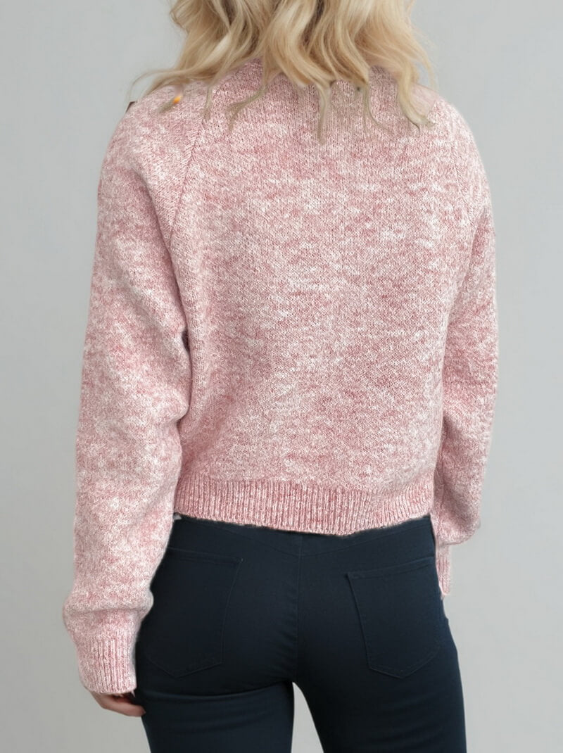 NURO Women's Long Sleeve Cardigan - Oversized Button Front Knit Sweater, Casual Loose Fit Cover-Up