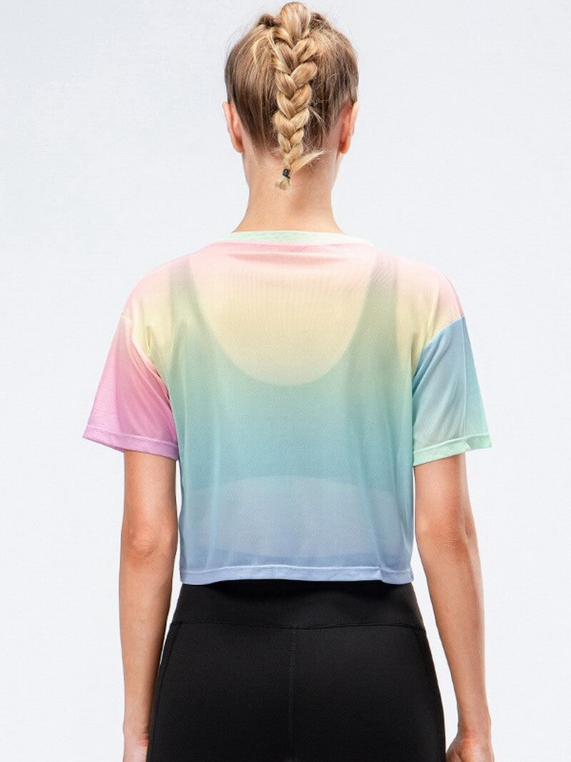 NURO Women's Loose Fit Quick Dry Running T-Shirt