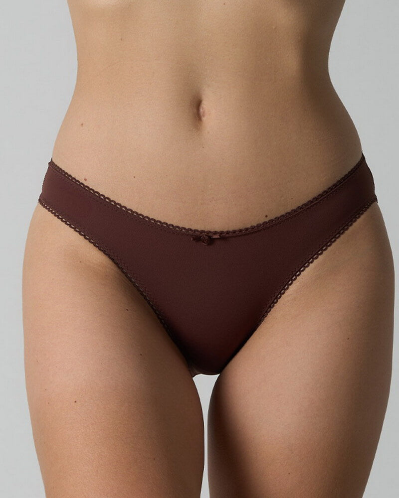 NURO Women's Low-Rise Floral Lace Panty, Breathable Quick-Dry Underwear