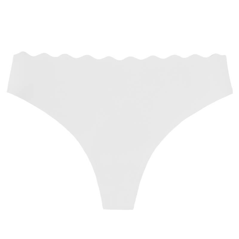 NURO Women's Low-Rise Invisible Panty, Breathable Cotton Lined G-String