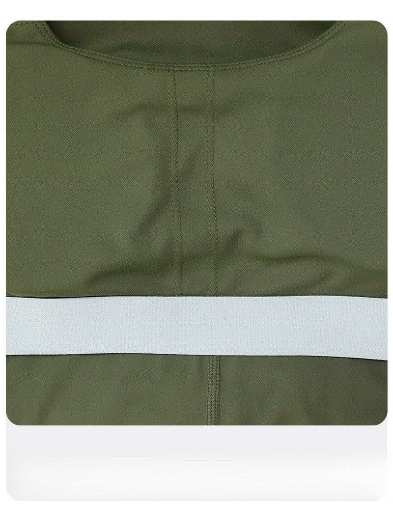 NURO Women's Naked Feel Bell Bottom Catsuit One-Piece Workout Jumpsuit