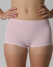 NURO Women's No-Roll Waist Brief, Breathable Nylon-Spandex Panties