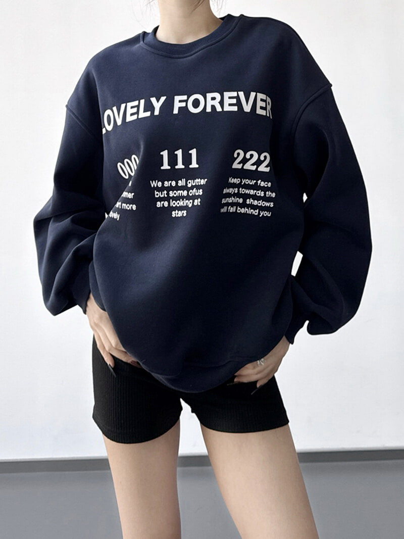 NURO Women's Oversized Tie Front Sweatshirt - Long Sleeve Drop Shoulder Top