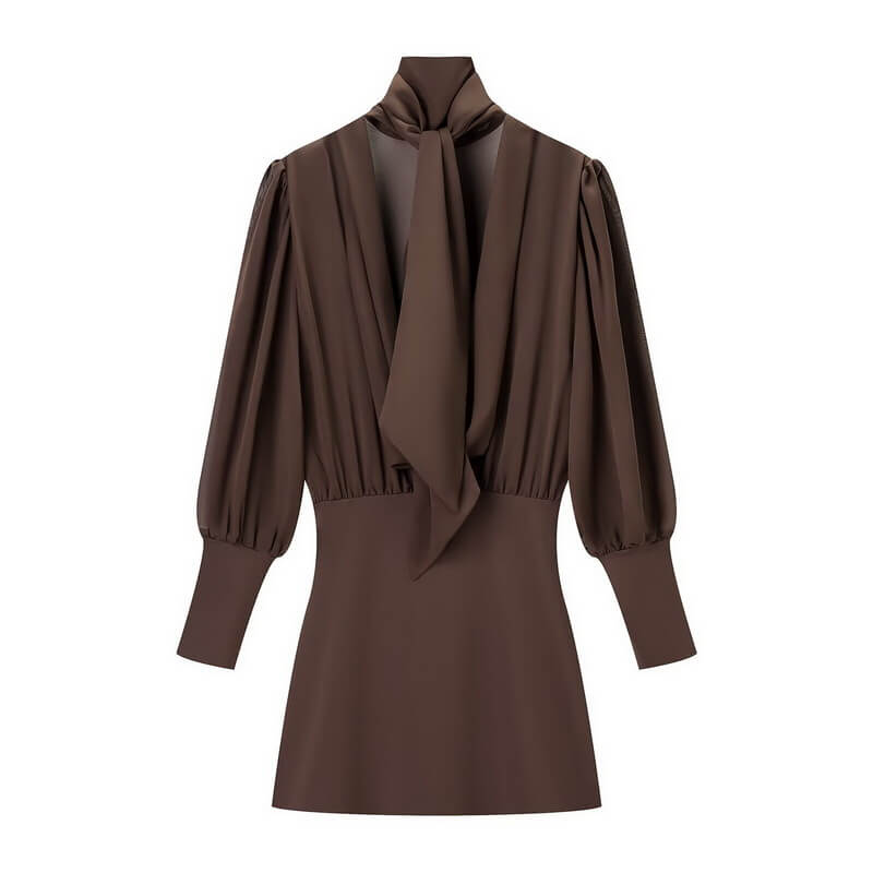 NURO Women's Paneled Sleeveless Bodycon Dress