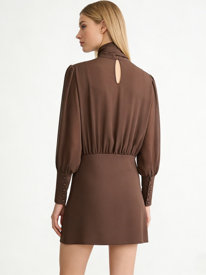 NURO Women's Paneled Sleeveless Bodycon Dress