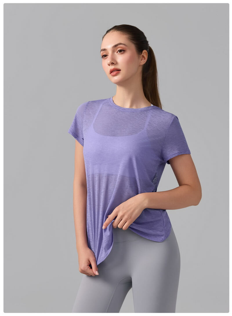 NURO Women's Racerback Quick-Dry Workout Top