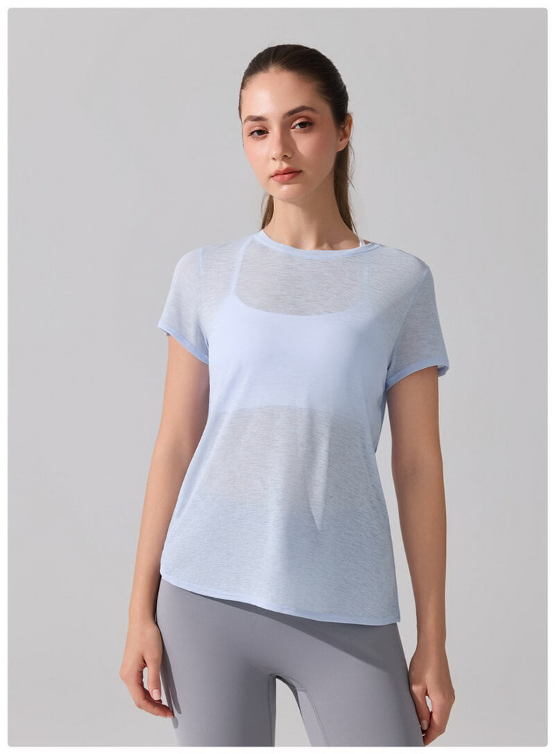 NURO Women's Racerback Quick-Dry Workout Top