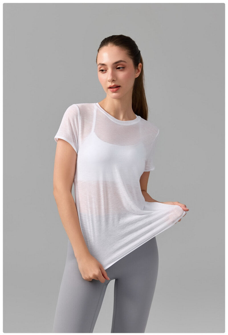 NURO Women's Racerback Quick-Dry Workout Top