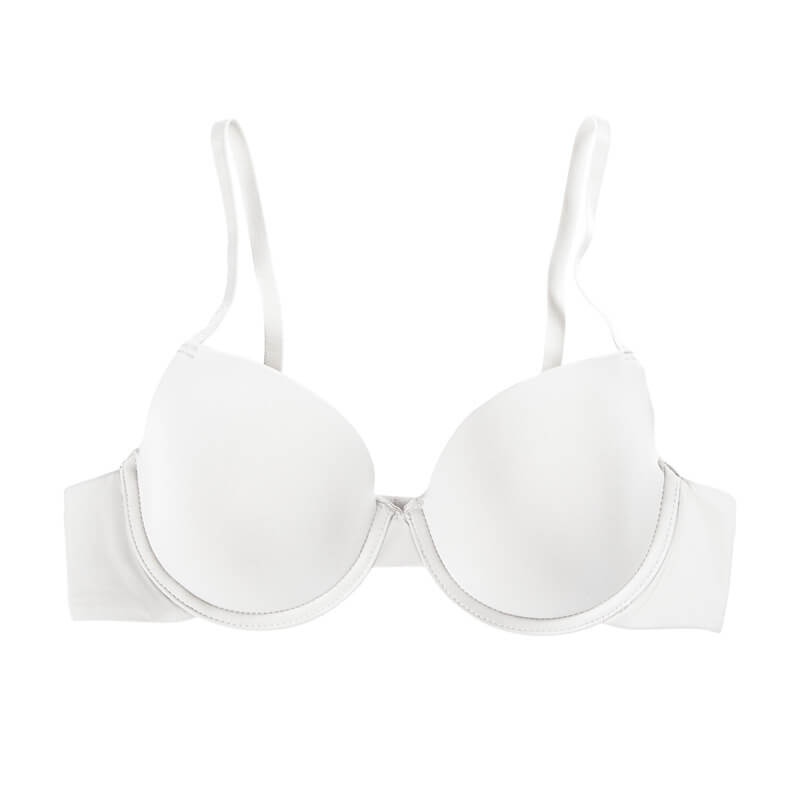 NURO Women's Seamless French Push-Up Underwire Bra, Lifting Full-Coverage Minimizer for Small Bust