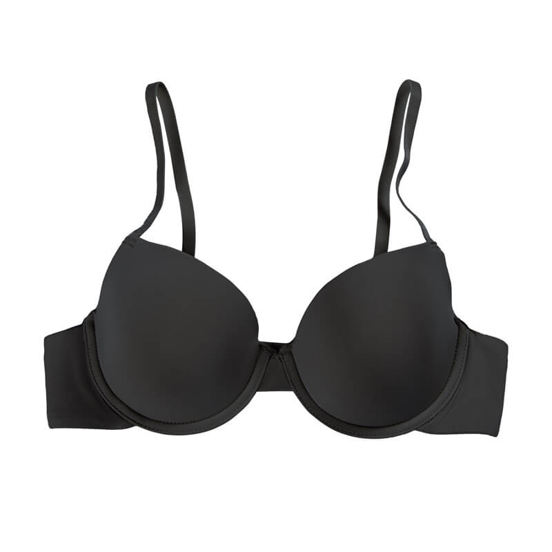 NURO Women's Seamless French Push-Up Underwire Bra, Lifting Full-Coverage Minimizer for Small Bust