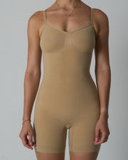 NURO Women's Seamless Shaping Bodysuit, Slimming High-Waist Shapewear