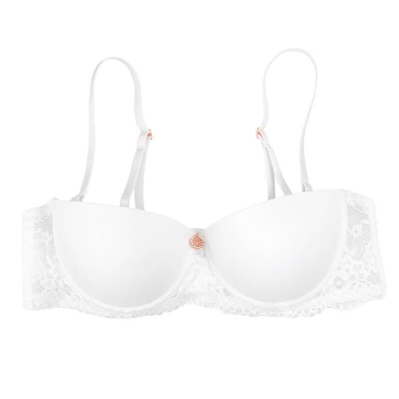 NURO Women's Seamless Underwire Bra, Lightly Padded Lift & Support Bra