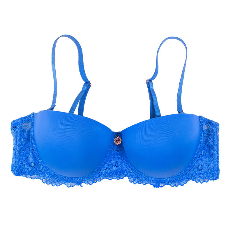 NURO Women's Seamless Underwire Bra, Lightly Padded Lift & Support Bra