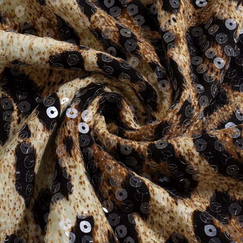 NURO Women's Sequin High-Waist Hot Pants - Sexy Glitter Stretch Booty Shorts