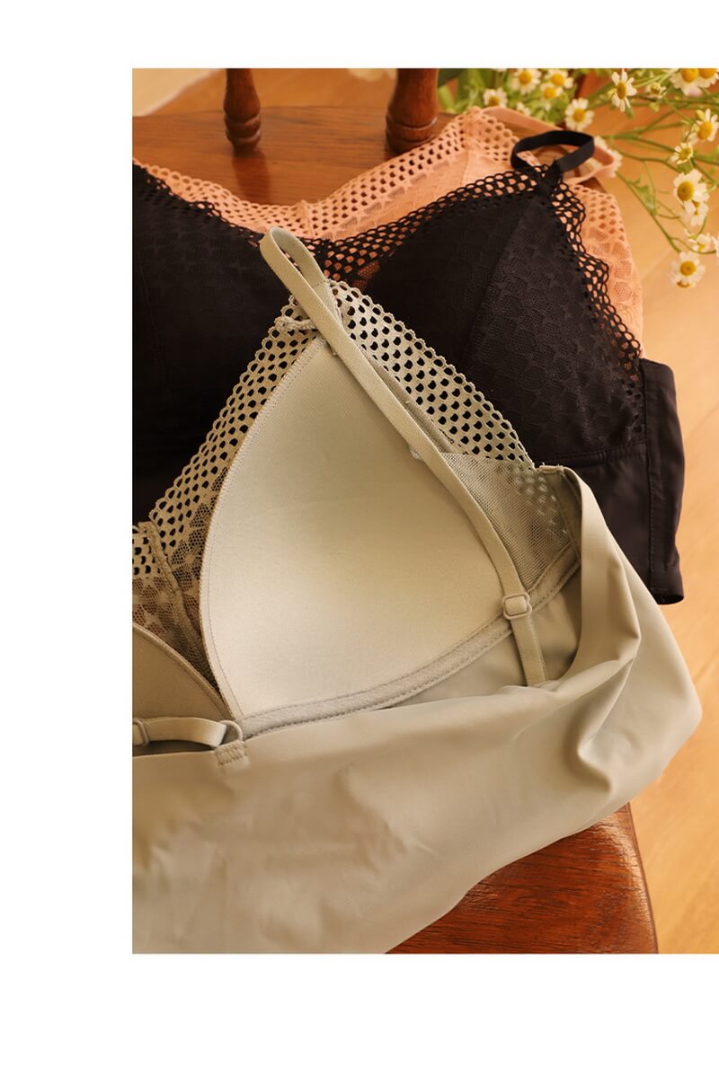 NURO Women's Silky Seamless Bandeau, Thin Cup Strapless Bra with Lace Back