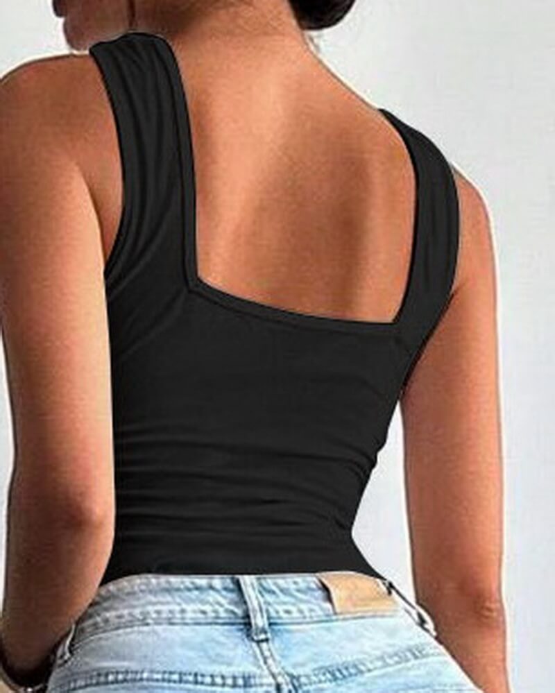 NURO Women's Sleeveless High Waist Tapered Jumpsuit