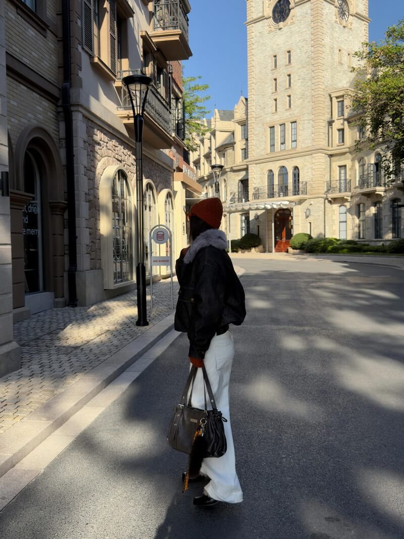 NURO Women's Straight Leg Denim Jeans with High-Temp Shaping - Low Rise Slim Fit Vintage Washed Streetwear Pants