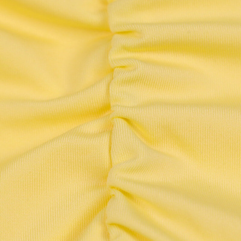 NURO Women's Strapless Backless Bodycon Mini Dress, High Waist A-Line Cocktail Dress