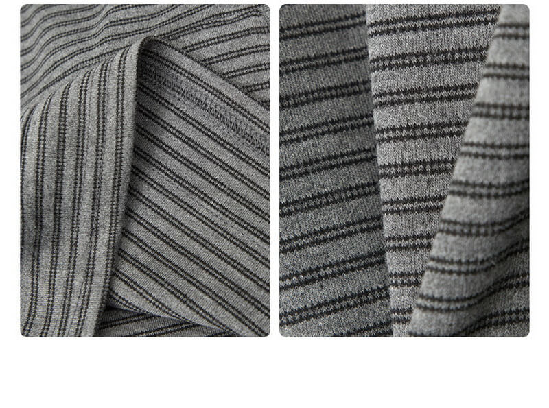 NURO Women's Striped Hooded Long Sleeve Crop Top, Slim Fit Layering Tee for Spring and Fall