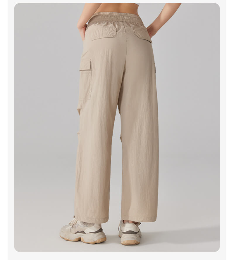 NURO Women's Water-Resistant Cargo Hiking Pants