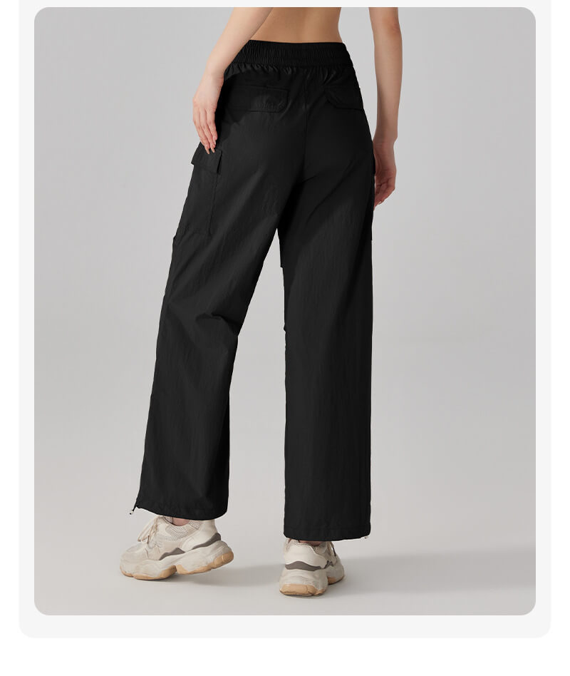 NURO Women's Water-Resistant Cargo Hiking Pants