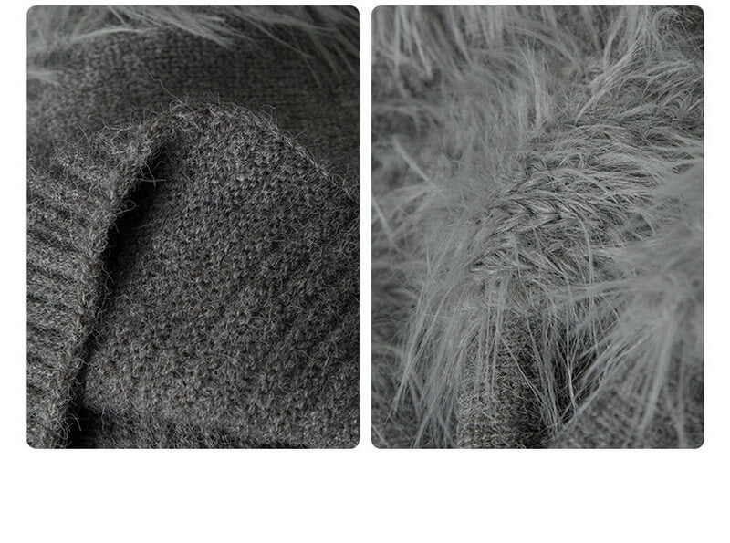 NURO Women's Water Wave Texture Boat Neck Knit Top, Sleeveless Bodycon Turtleneck Sweater