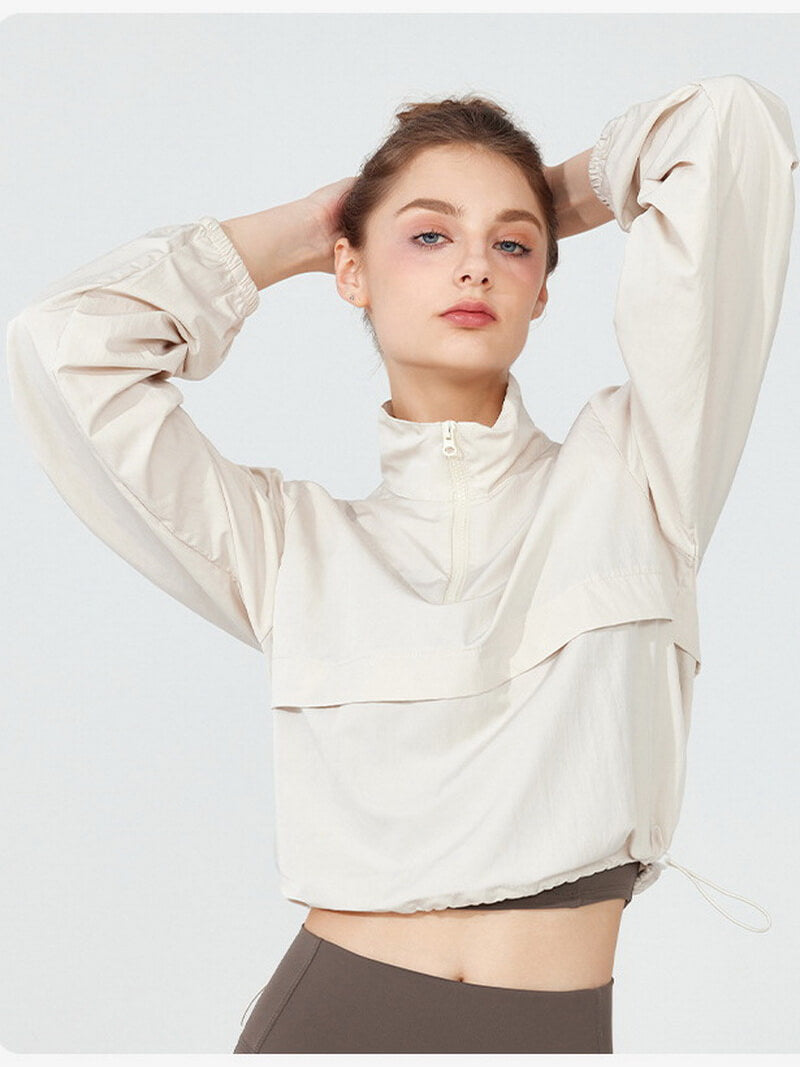 NURO Women's Windproof Sun Protection Lightweight Jacket