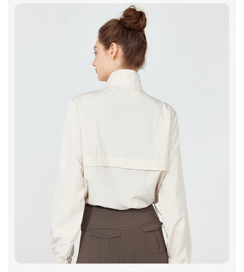 NURO Women's Windproof Sun Protection Lightweight Jacket