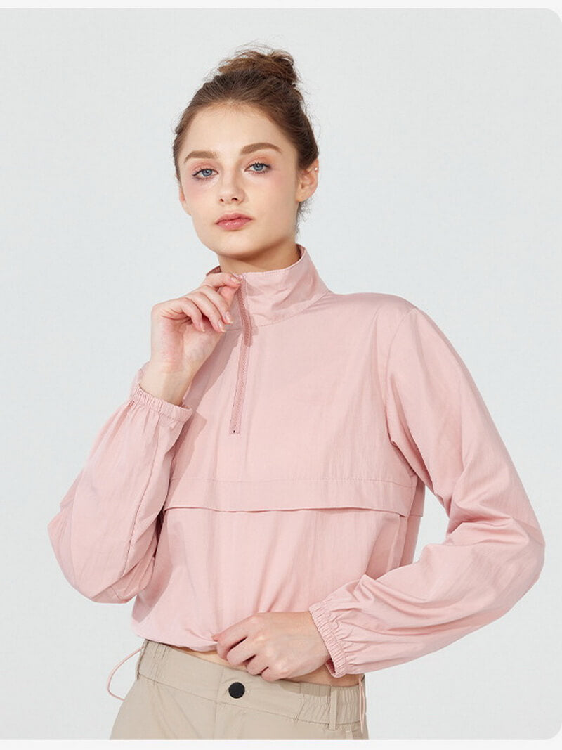 NURO Women's Windproof Sun Protection Lightweight Jacket