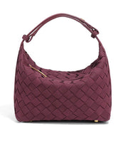 NURO Women's Woven Box Bag Medium Vintage Shoulder and Crossbody Bag
