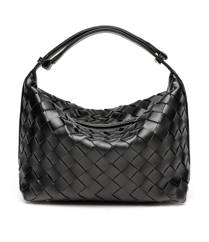 NURO Women's Woven Box Bag Medium Vintage Shoulder and Crossbody Bag