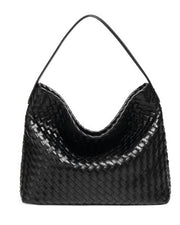 NURO Women's Woven Bucket Bag Large Bohemian Shoulder Tote Bag