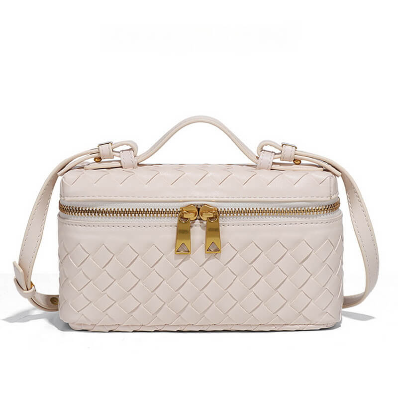 NURO Women's Woven Tote Bag Medium Soft Shoulder and Crossbody Bag