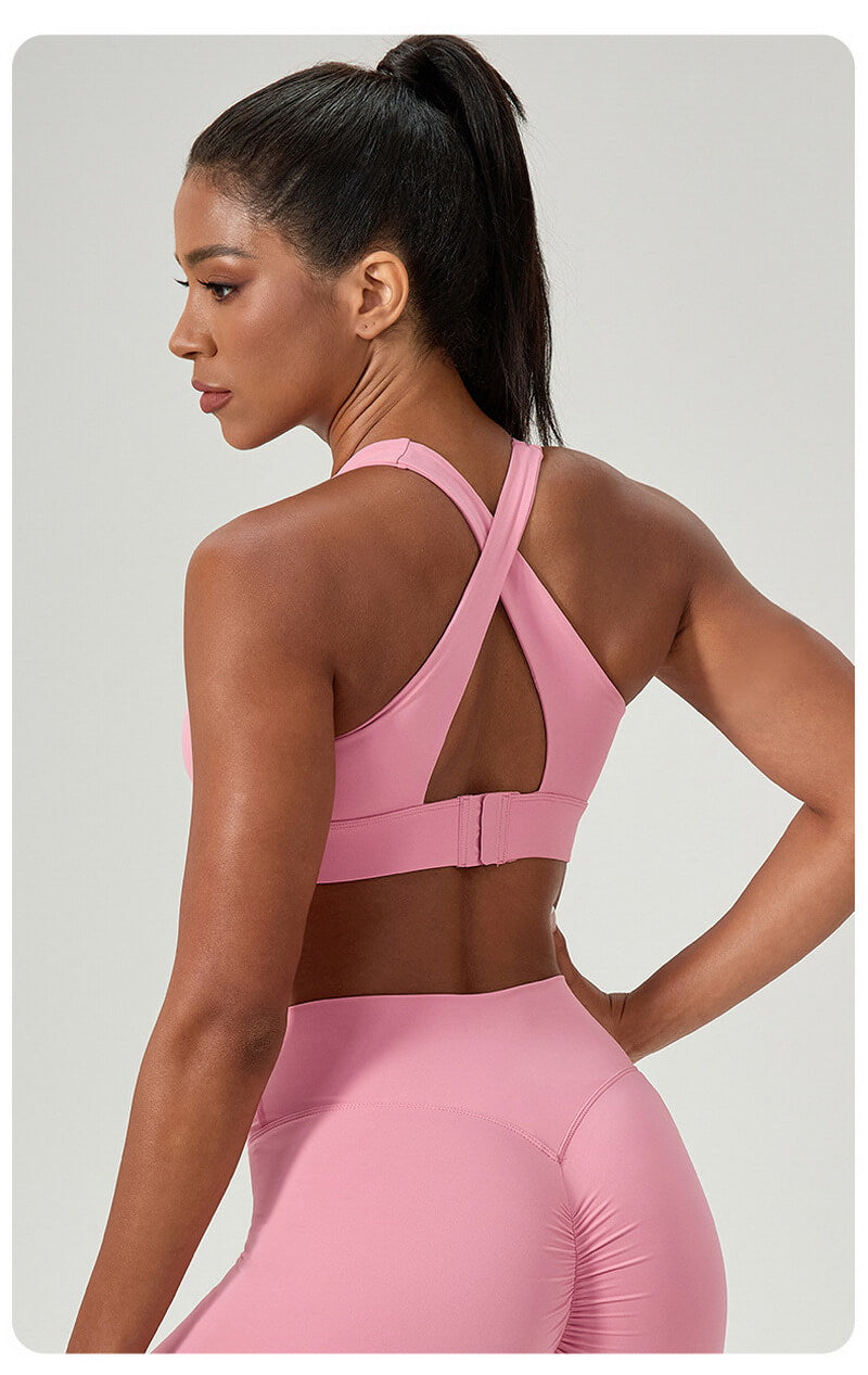 NURO Women's High Impact Workout Sports Bra