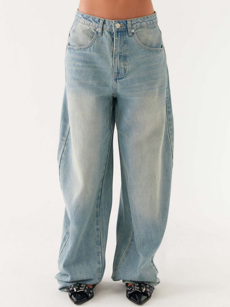 NURO Zip Front Denim Jacket Set for Women