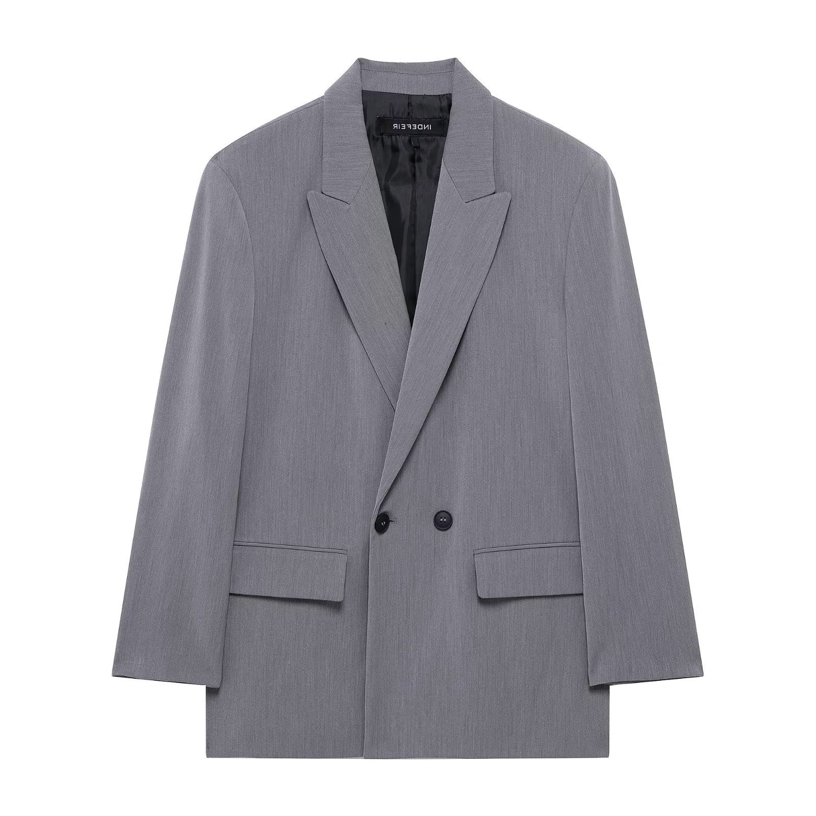Women's Open Front Lapel Blazer for Office or Going Out