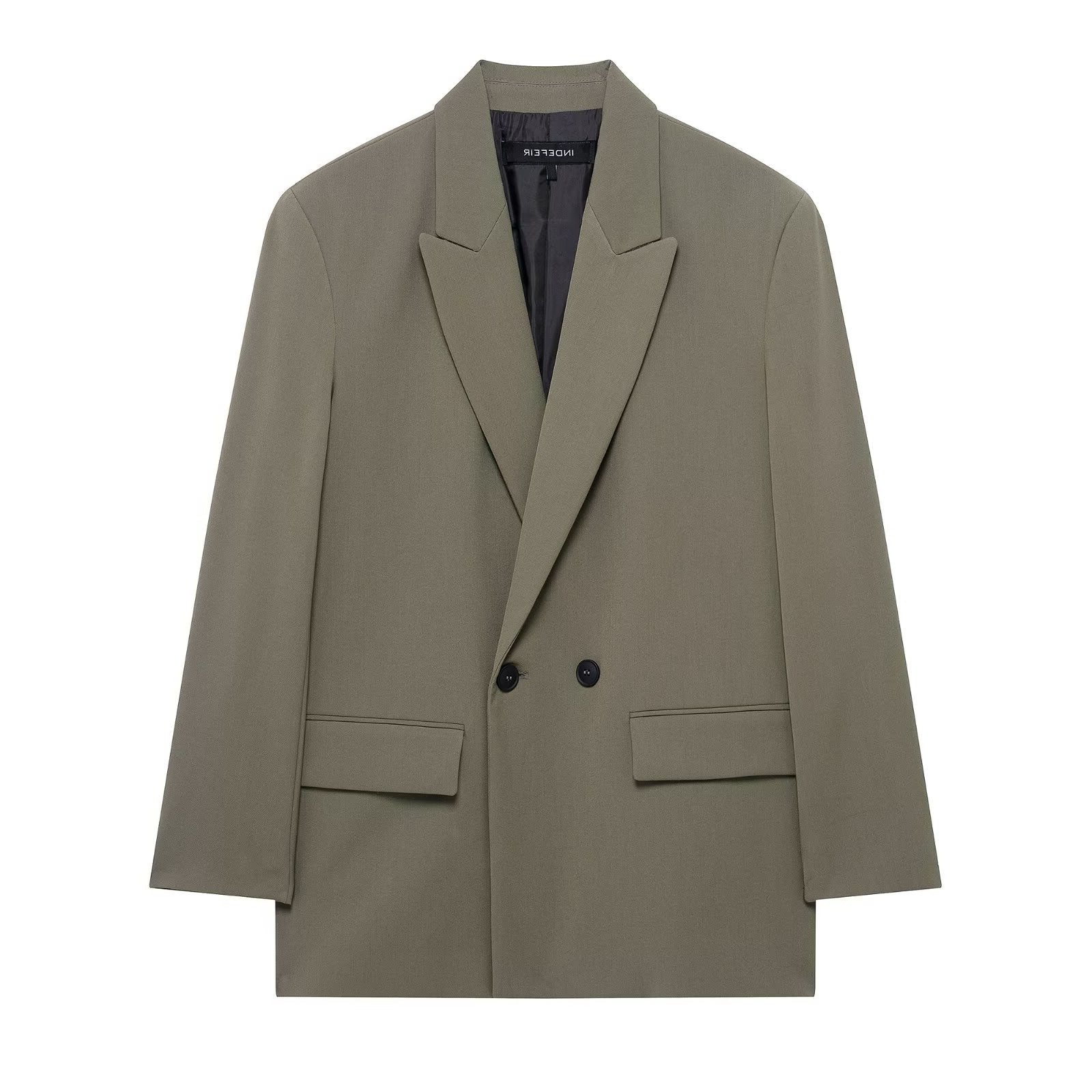 Women's Open Front Lapel Blazer for Office or Going Out