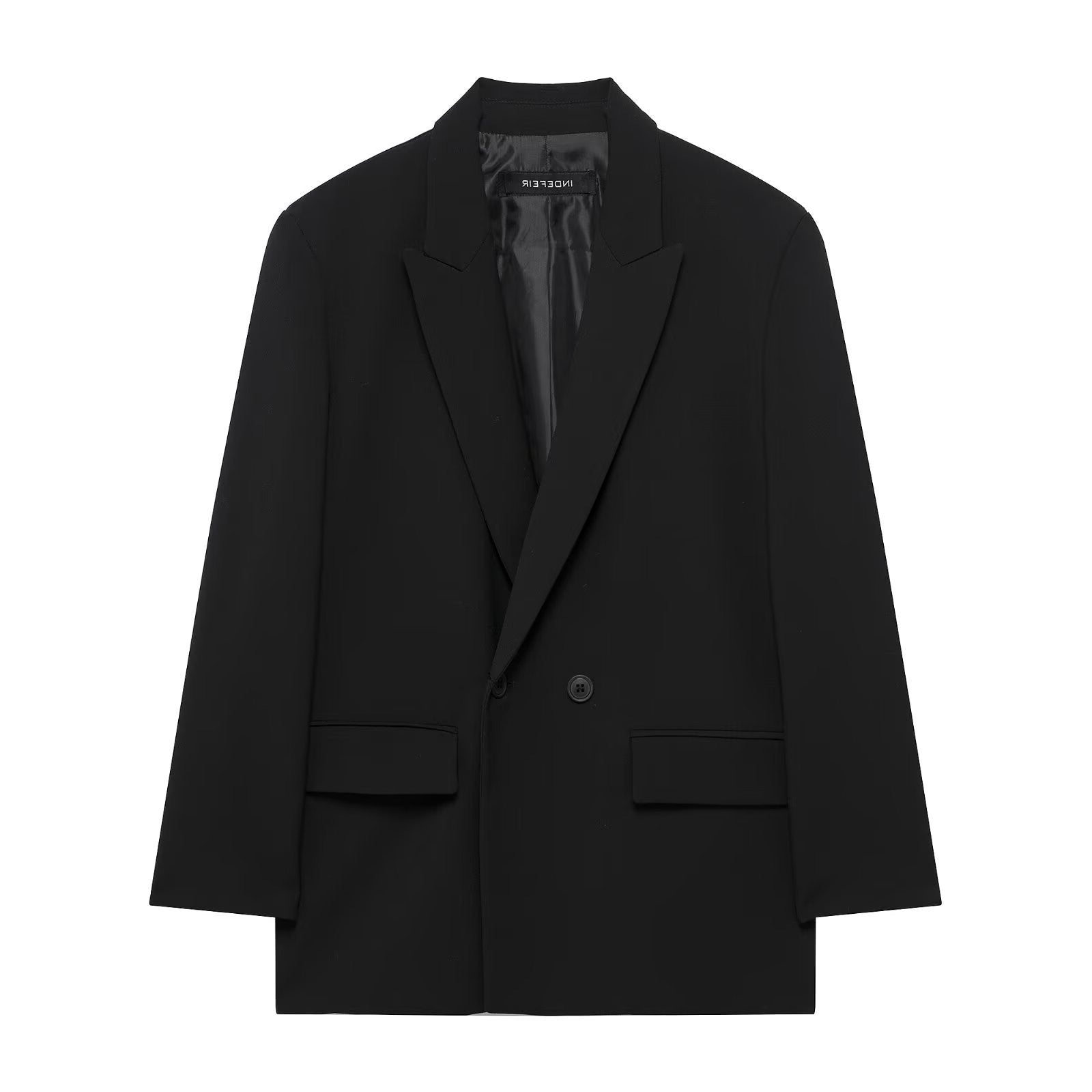 Women's Open Front Lapel Blazer for Office or Going Out