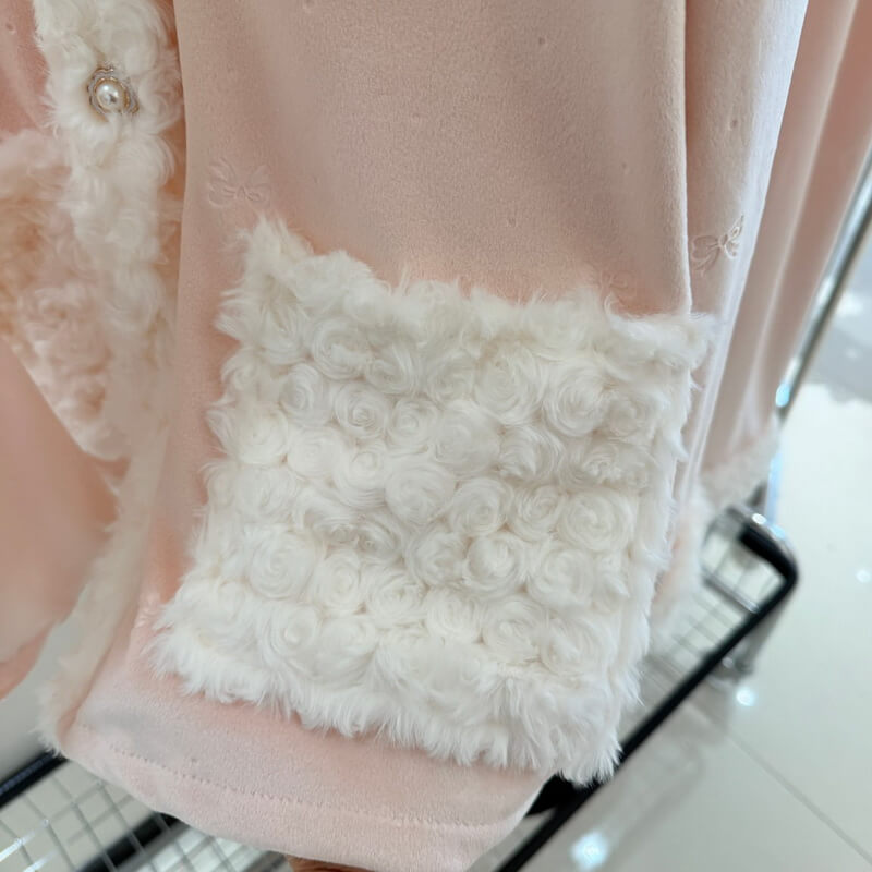 Women's Plush Pajama Set 3-Piece, Soft Fleece Loungewear with Elegant Design, Cozy Sleepwear for Winter, Spring, and Fall