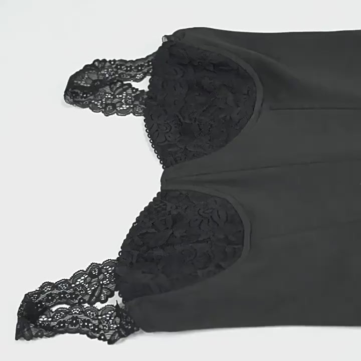 Load video: NURO Off-Shoulder Lace-Up Corset Jumpsuit with Sheer Panels