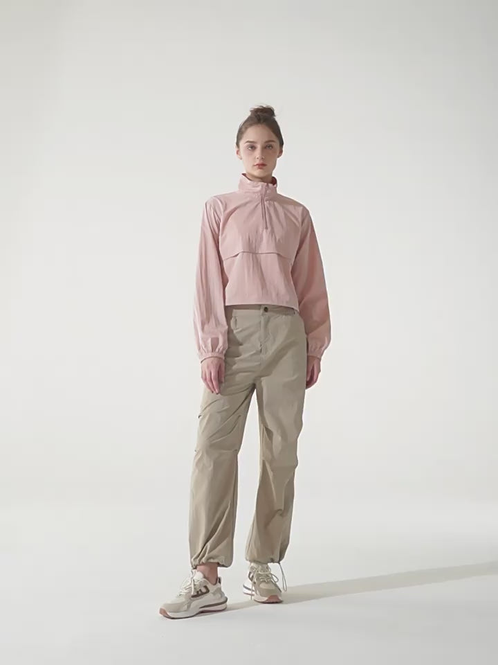 Load video: NURO Women's Windproof Sun Protection Lightweight Jacket